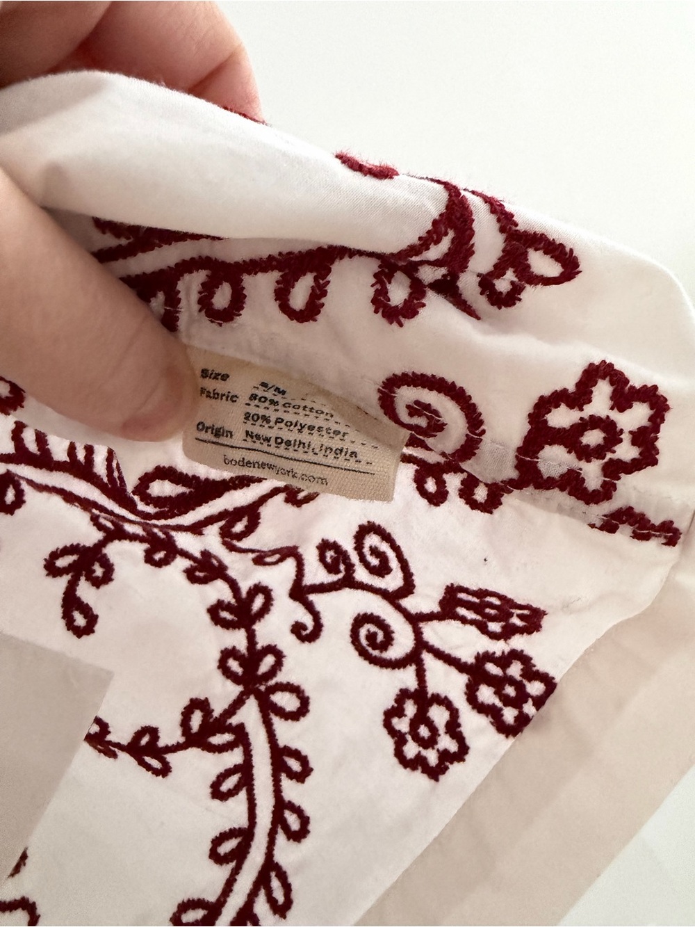 Bode Size S/M SS Button Up - Picture 2 of 3